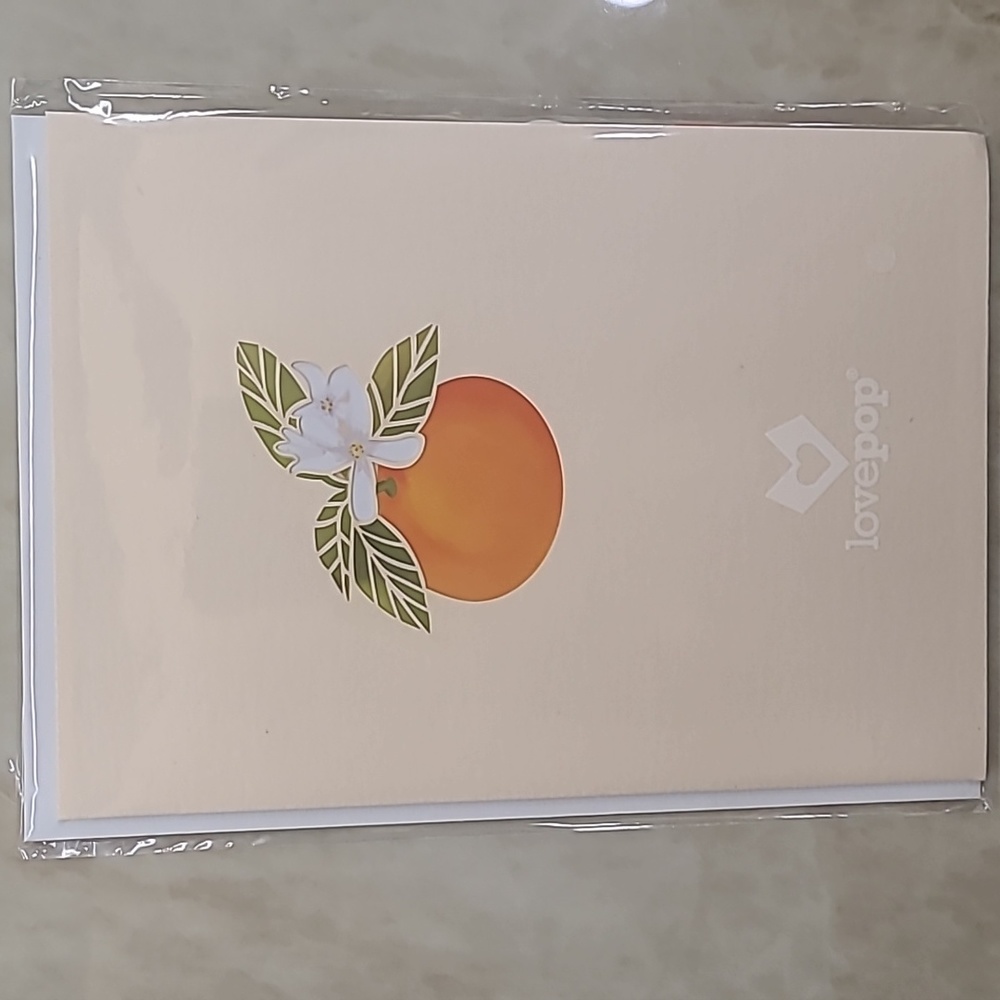 Lovepop Orange Blossom Tree Blank Card